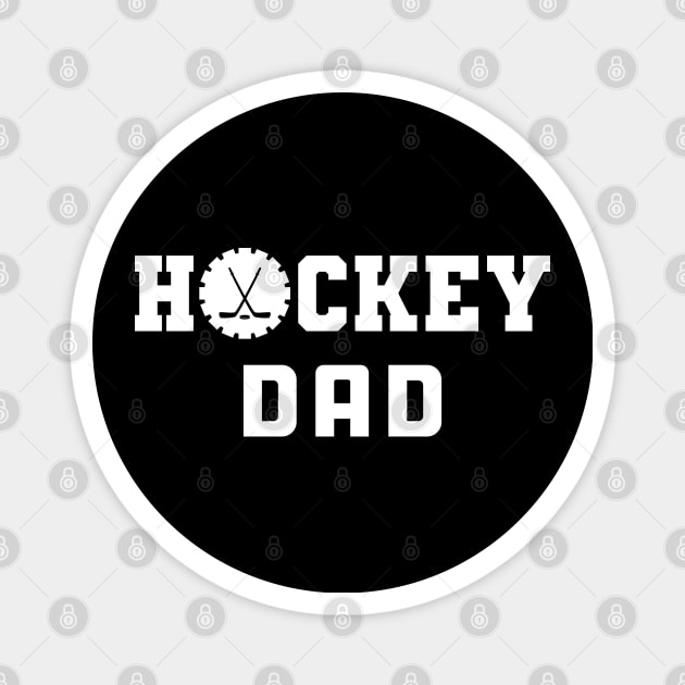 Hockey Dad Magnet by KC Happy Shop